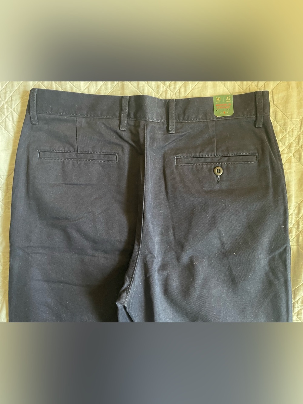 J. CREW Broken-in Straight chino pant in Newport Navy Size 30/32 NWT $98 CD466 - Picture 9 of 10